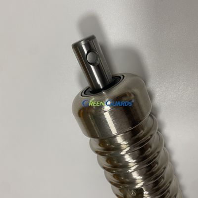 Rolka do części kosiarki - Rowkowana, naprawialna stal GAMT2977 Pasuje do profesjonalnych kosiarek użytkowych i trawnikowych John Deere