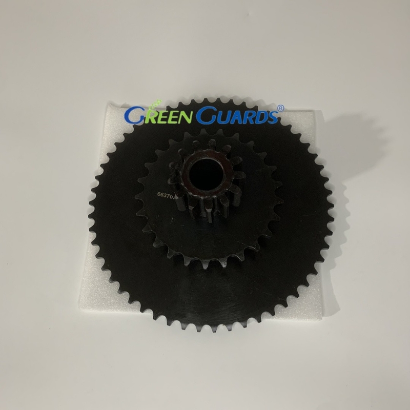 OEM Standard Pinion Double Sprocket G663703 Sprzęt trawnikowy części zamienne do maszyny Turfco